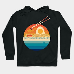 Ramen Travel Vacations Hoodie